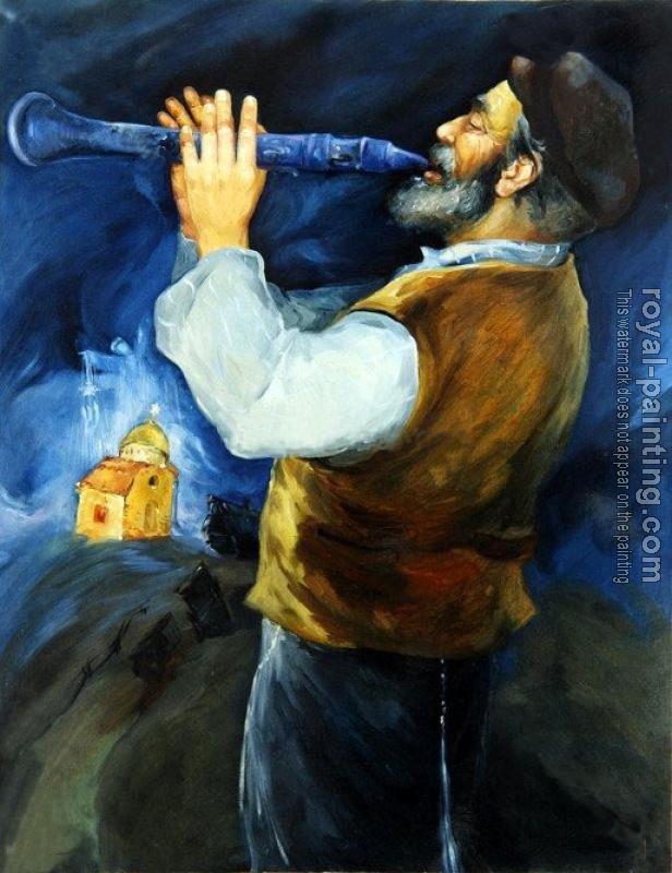 Hand Painted : Jewish art